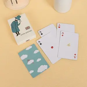 Groothandel Custom Ontwerp Papier Speelkaarten Poker Pvc Plastic Poker Kaarten Speelkaart Met Uw Eigen Logo Ontwerp