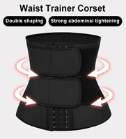 Ceinture Minceur Gainante Amincissante pour la Taille avec 2 Bretelles, Effet Sauna, Marque Blanche