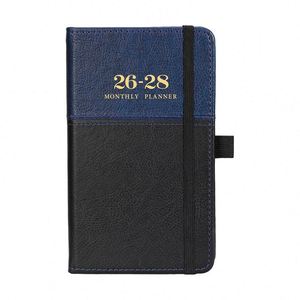 Planificador de Gestión del Tiempo A5 con Espiral, Papel Ecológico, Agenda Anual de 365 Días, Planificador Semanal, Libro de Horarios para Negocios y Oficina, de Alta Calidad, Dorado - Product Image 1
