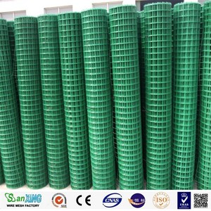Rouleau de grillage soudé en PVC vert SanXING pour clôture de ferme, grille en fil d'acier de 30 m - Product Image 5