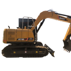 ใช้แล้ว Sany เครื่องขุดไฮดรอลิกตีนตะขาบ75C 7ตันพร้อมมอเตอร์2023โมเดลเครื่องจักรก่อสร้างวิศวกรรมราคาคุ้มค่า - Product Image 1