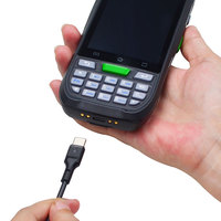 Lecteur de codes-barres Power Palm, processeur Intel, ordinateur portable robuste, 4G LTE, NFC, écran 4,5 pouces, en stock