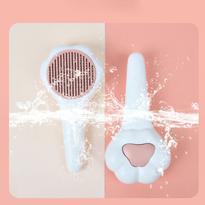 หวีกำจัดขนสัตว์เลี้ยงแบบใช้ซ้ำได้ KingHon สำหรับสุนัขและแมว แบบพกพา - Product Image 5