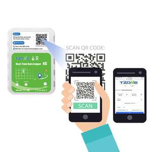 Phiên bản mới 4G thời gian thực dữ liệu nhiệt độ logger GPS Tracker nhiệt độ hệ thống giám sát - Product Image 5