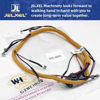 Faisceau de câblage d'injecteur JELXEL 305-4893 pour excavatrice Caterpillar, faisceau de câblage de remplacement pour moteur, pièces détachées