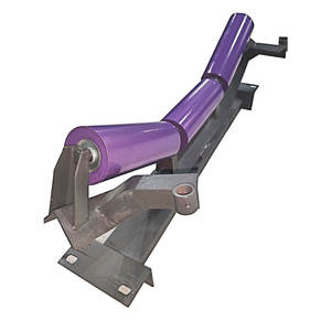 Rodillo transportador de acero al carbono, transportadora pequeña con soporte - Product Image 2