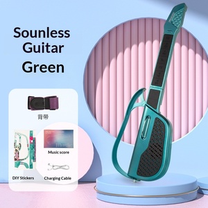 Nueva <span class=keywords><strong>Guitarra</strong></span> Electrónica Plegable sin Cuerdas, Estilo Púa, para Cantar y Tocar <span class=keywords><strong>Acordes</strong></span>, Instrumento Musical de Juguete para Niños y Estudiantes - Product Image 6