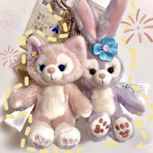 Vente en gros fabricant : Peluche mignonne Sherry Mei de 12 cm, Star <span class=keywords><strong>Dailu</strong></span> Lingna Belle, Porte-clés dessin animé, Pendentif de sac, Poupée pour machine à griffes - Product Image 4
