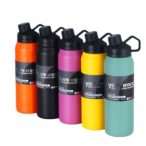 650ml 1000ml Large Capacity Double Walled Vacuum Thermal Flask Keep Warm And Cold Bottle - Product Image 1