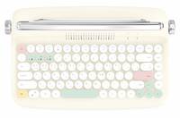 Keyboard Membran Nirkabel Private Mold B303 ACTTO Keycap Warna-warni BT5.0 Retro 84 Tombol Desain Paten CE RoHS FCC KC TELEC