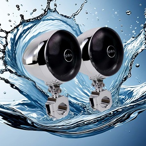Amplificateur de son pour <span class=keywords><strong>moto</strong></span> étanche avec qualité sonore Hi-Fi, émetteur FM pour ports USB et AUX - Product Image 3