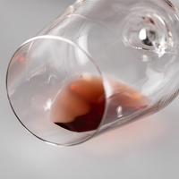 Lunettes à vin en cristal personnalisées, 400ml, livraison gratuite, style gâteaux chauds, de haute qualité, verre à vin transparent, gobelet en cristal