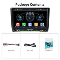 Écran tactile IN-CELL 9 pouces pour voiture, MP5, CarPlay sans fil, Android Auto, CAN Bus, DSP, EQ, WiFi, YouTube, 1080P, FM, AM, RDS, caméra