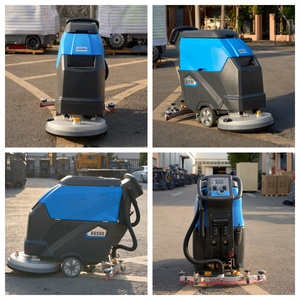 Industrial <b>Walk</b>-Behind Scrubbing <b>Machine</b> Compact Street Industrial Floor Washing <b>Machine</b> - Product Image 4