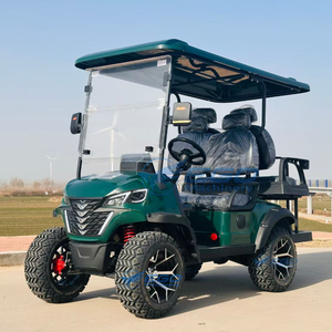 Voiturette de golf électrique robuste 4 places, style Club Car, avec revêtement antirouille et sièges confortables, meilleur prix - Product Image 2