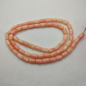 Gran oferta, cuentas de <span class=keywords><strong>coral</strong></span> de color rosa genuino <span class=keywords><strong>natural</strong></span>, cuentas de flores de tulipán Rosa talladas para hacer joyería de moda, pendientes, collares - Product Image 6