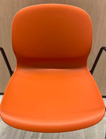 Tabourets de bar ergonomiques en métal, design moderne et minimaliste, non pliables, écologiques, pour salons, cafés, restaurants et salons de thé.