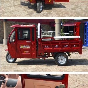 Tricycle à moteur à trois roues de 200 cm3 avec cabine pour passagers, certifié EEC, essence, type de conduite électrique - Product Image 6