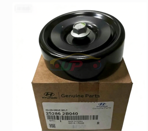 Correa de transmisión original de calidad 25286-2B040 IDLER DRIVE BELT 25286 2B040 para Hyundai Kia 252862B040 - Product Image 4