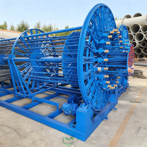 Loại mới hoàn toàn tự động gia cố lồng thợ hàn + Bê tông cống ống dây chuyền sản xuất với mang dây lưới lồng chức năng - Product Image 1