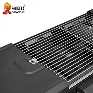 <span class=keywords><strong>Barbecue</strong></span> portable pliable au propane Cowekai pour camping et pique-nique, en fer thermolaqué noir, avec allumage électronique - Product Image 4