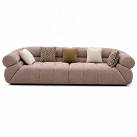 Ensemble de canapés en tissu moderne |   Canapé de salon luxueux rembourré pour appartement, mobilier d'hôtel