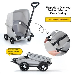 Xe đẩy thú cưng cao cấp <span class=keywords><strong>2025</strong></span>, có thể điều chỉnh, giặt được, gấp gọn, 4 bánh, chất lượng cao, dùng cho chó mèo, đi dạo ngoài trời, du lịch - Product Image 3