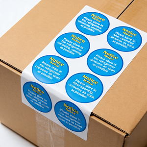 Etiqueta Adhesiva Redonda Personalizada para Empaque de Pasteles, Dulces y Productos de Panadería, con Logotipo de Marca, Impresión en Vinilo, Resistente al Agua, para Productos Alimenticios - Product Image 5