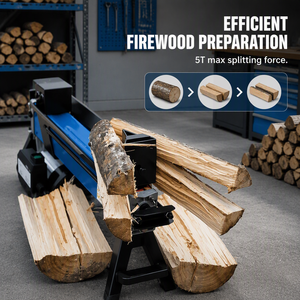 Nuovo Spaccalegna Elettrico Mini per Legna da Ardere, Motore 1000x325x480mm, <span class=keywords><strong>Dimensioni</strong></span> HY5T-520-III, Macchina Forestale, Processore di Legna da Ardere - Product Image 3