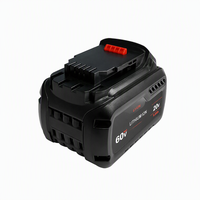 Nouveautés Batterie de remplacement au lithium-ion haute performance 20V 60V Max pour outils électriques sans fil DCB606
