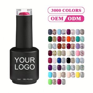 Usine En Gros 15ml UV LED Vernis À Ongles Gel Lumière Rouge Dans Le Gel Soak-Off Foncé pour Dessin Bouteille Emballage Échantillon D'utilisation De Salon Gratuit - Product Image 1