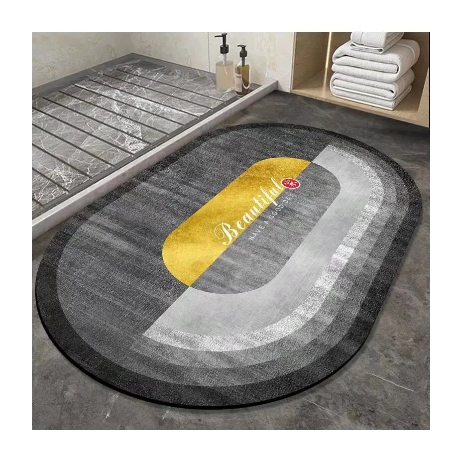 Nhà bếp thảm sàn có thể giặt chống trượt phòng giặt thảm ban công hành lang lối vào thảm chùi chân phòng ngủ phòng khách mềm dài THẢM PHÒNG TẮM thảm
