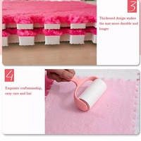 Vente en gros pas cher prix jouets eva mousse puzzle tapis 10 pcs doux peluche tapis pour enfants chambre d'enfants garder au chaud tapis de jeu