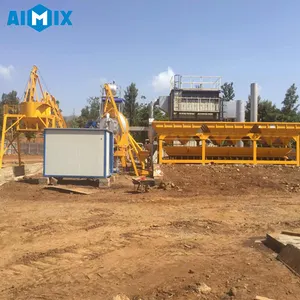 Aimix ALYJ-10 الصين امدادات صغيرة المحمول القار مزدوجة طبل الأسفلت مصنع في إيران