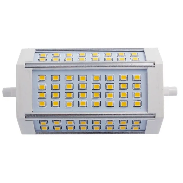 प्रशंसक 2835sd ठंडा सफेद 6000k 3000lm 30w 118mm r7 s प्रतिस्थापन 200w 300w halogen पेंसिल r7 s एलईडी बल्ब