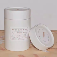 100% Biodégradable Naturel Vide Collagène Poudre/Supplément Capsule Conteneur Papier Tube Emballage Chocolat Sucre Pizza Gelée
