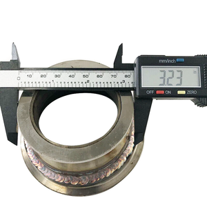3.5 "वी-बैंड टू <span class=keywords><strong>2</strong></span>.5" वी-बैंड फ्लैंज एडाप्टर, <span class=keywords><strong>2</strong></span>-इंच की ऊंचाई, स्टेनलेस स्टील सार्वभौमिक निकास कनेक्शन घटक - Product Image 4