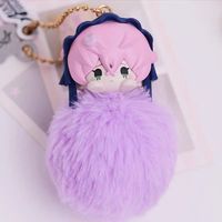 Les plus populaires 100% authentiques 6PCS/boîte Série de boules moelleuses Alien Stage Figurines en peluche Anime Boîte aveugle Mignonnes peluches Ivan Luka Porte-clés