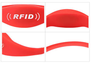 Bracelets en silicone avec logos personnalisés, reconnaissance NFC, anneaux d'équipe colorés sur mesure, bracelets de soutien pour concerts, vente en gros - Product Image 4