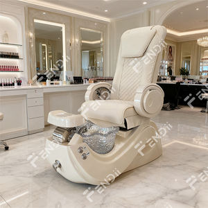 <span class=keywords><strong>Sillón</strong></span> de <span class=keywords><strong>Pedicura</strong></span> y Manicura Eléctrico <span class=keywords><strong>Profesional</strong></span> sin Tuberías, Reclinable, para Salón de Uñas - Product Image 2