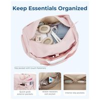 Sac de yoga fourre-tout léger avec poche à chaussures pour femmes sac de voyage multifonction pour week-end avec poche humide et poche à bouteille