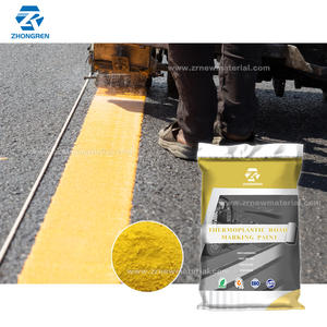 Excellent matériau peinture routière réfléchissante revêtement thermofusible peinture de marquage routier de couleur thermoplastique pour la construction - Product Image 6