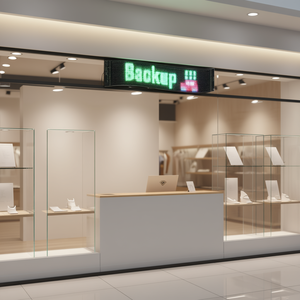 Panneau d'affichage LED couleur P6 27x5 pouces pour intérieur, panneau publicitaire de magasin avec CMS intégré, programmable pour texte, animations et motifs - Product Image 2