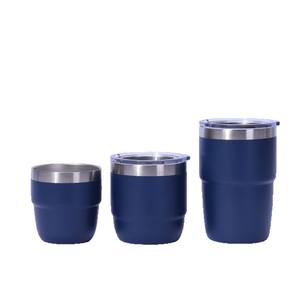 <span class=keywords><strong>Tasse</strong></span> à expresso/café de 8 oz avec couvercle magnétique, en acier inoxydable 18/8 avec revêtement céramique - Product Image 4