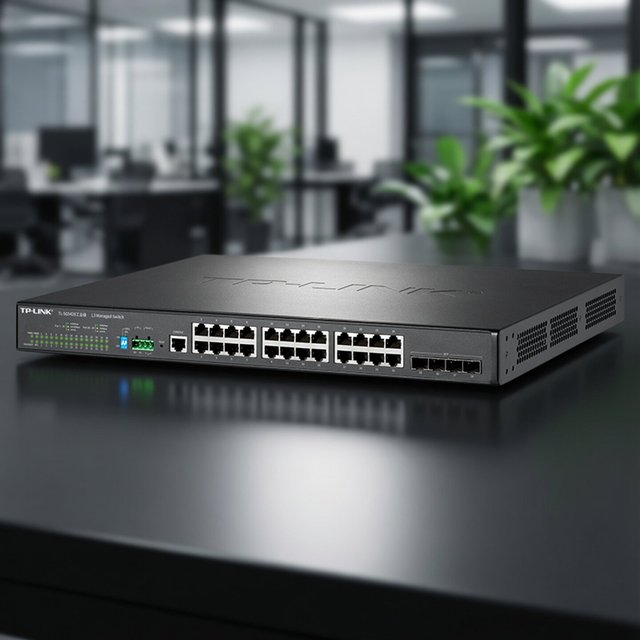 Ring Network Layer 2 Management Industrial Switch TL-SG2422F Industrial Grade Made in China