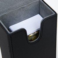 Tarot Deck Case Dual & Tray 100 + Trading Card Storage Magnetic Deck Box Boîte à cartes de haute qualité bon marché