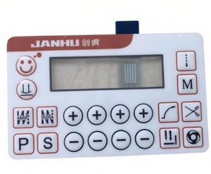 <span class=keywords><strong>Tastiera</strong></span> a Membrana in PVC Personalizzata Secondo i Disegni del Cliente con Stampa Serigrafica ad Alta Definizione e Pulsanti Resilienti - Product Image 2