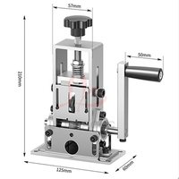 Machine à dénuder portable à perceuse 1-21mm 3-17mm Mini dénudeur de câble éplucheur de cuivre pour équipement de fabrication de câbles