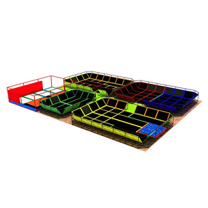 Interactive <b>Trampoline</b> Park Large Amusement <b>Trampoline</b> Park Commercial Indoor <b>Trampoline</b> - Product Image 5