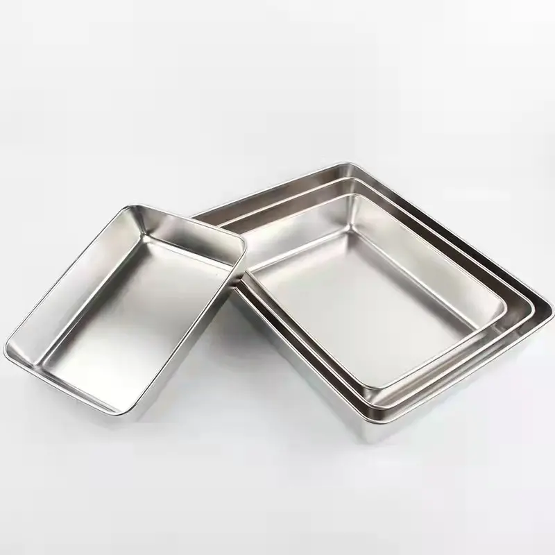 Hot Sale Custom Gastronorm Pan Stainless Steel Multifunction Fruit Food Tray